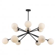  11619 BK - Chandeliers Black